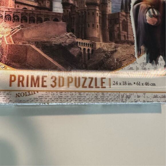 Harry Potter Prime 3D Puzzle Hogwarts Castle & Hedwig 500+ Pieces 24x18 COMPLETE - Picture 4 of 14